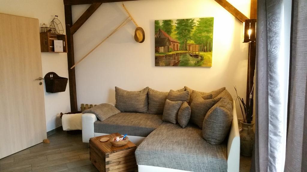 Ferienwohnung "Faehrmannsruh " Люббен Екстер'єр фото